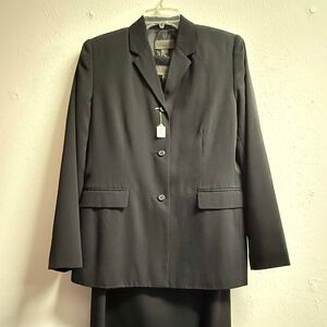 John Paul Richard Women's Black Blazer w/ Sleeveless Dress Set, Size:8, EUC